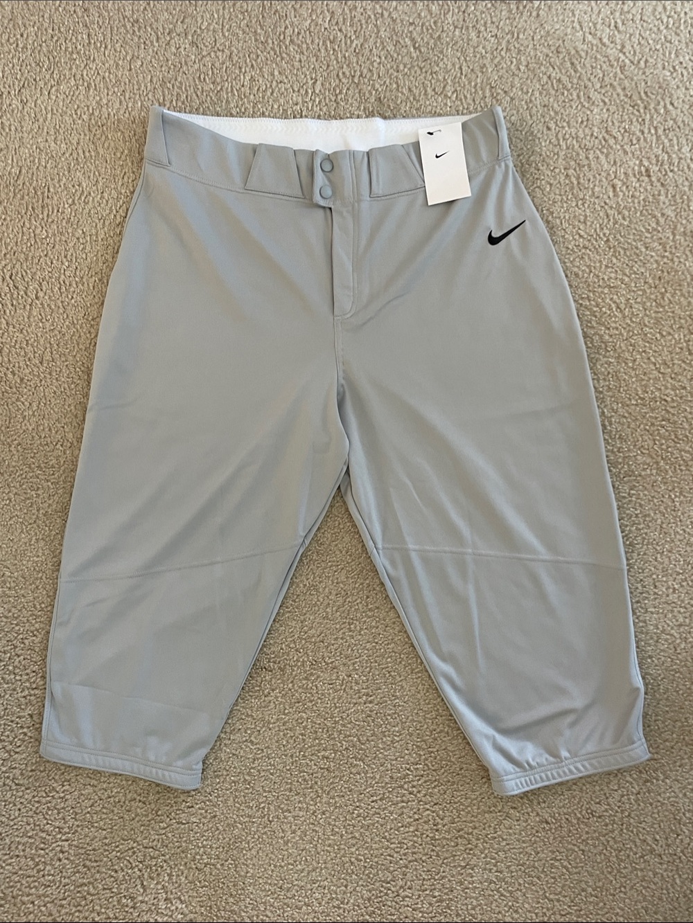 Nike Vapor Select Baseball Pants Men’s XXL Gray BQ5400-052 NWT